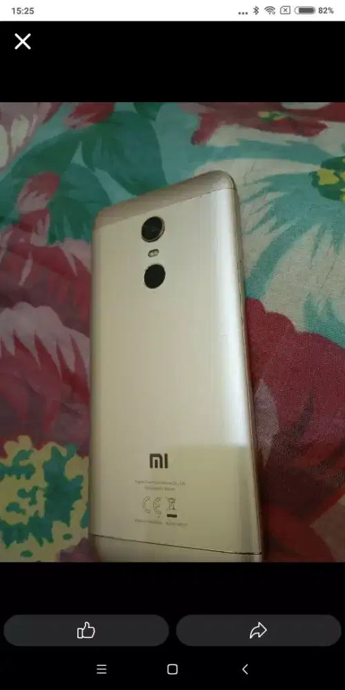 Redmi 5 plus ram 4 64 batang minus selot SIM card kartu tinggal beli