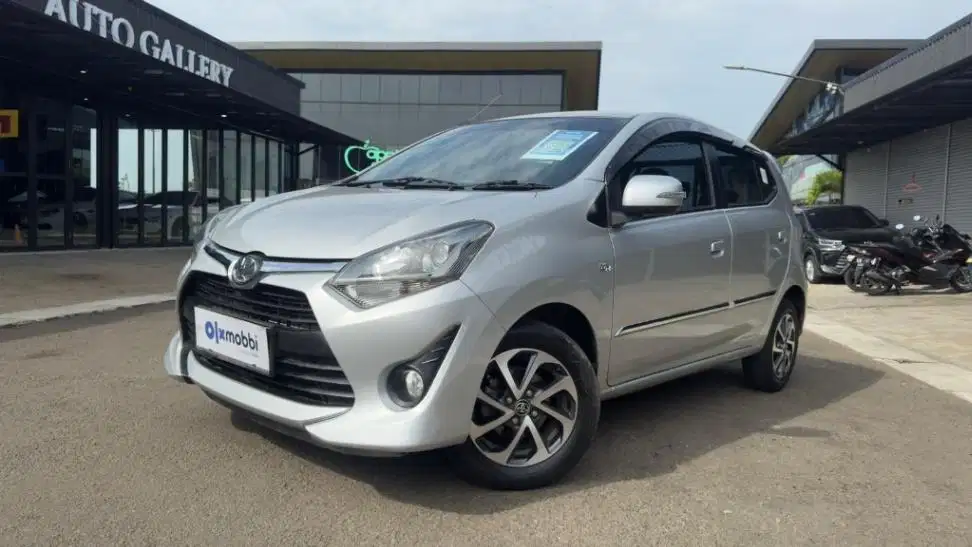 DP Rendah  6JT Toyota Agya 1.2 G Bensin-AT 2019 Silver