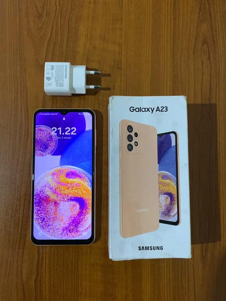 Samsung a23 awesome peach