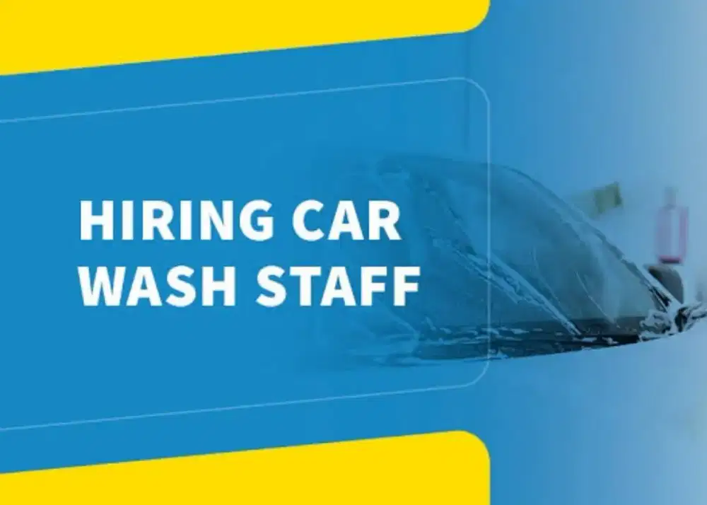 DIBUTUHKAN PEGAWAI CARWASH