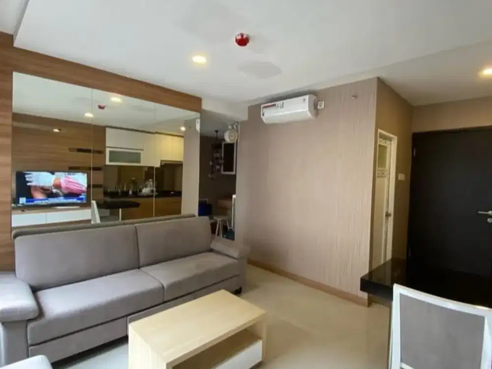 Sewa Apartemen Grand Asia Afrika Bandung 2BR Connecting Luas 61m2