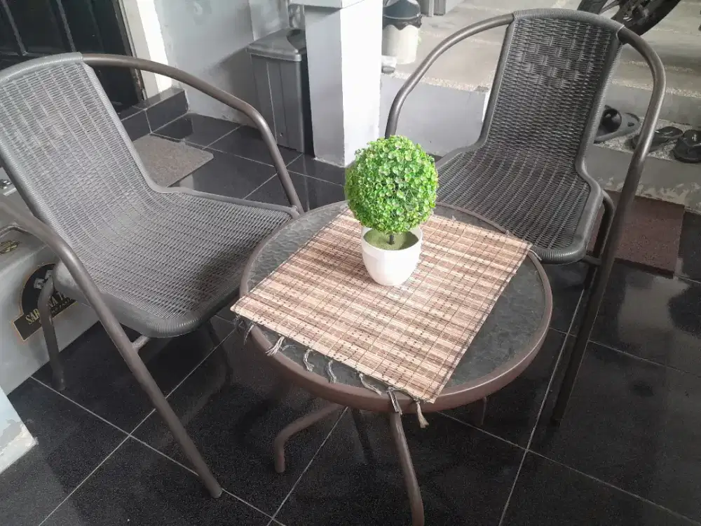 Set kursi teras / outdor