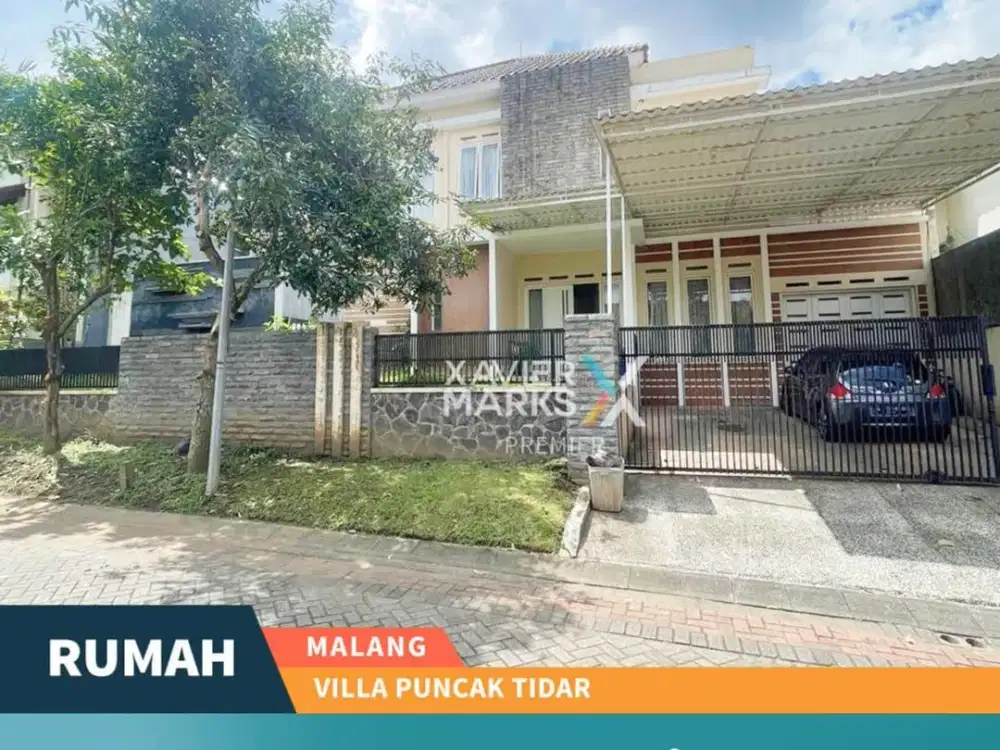 Rumah Mewah Ada Private Pool di Villa Puncak Tidar Malang