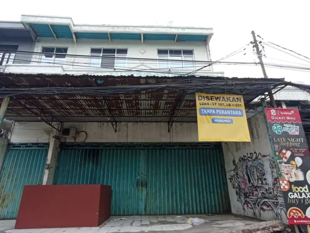 ruko disewakan pucang anom timur surabaya