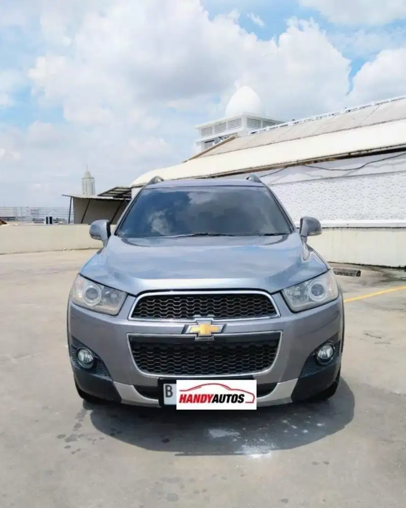 Chevrolet Captiva Diesel Tahun 2013 Automatic Abu abu Metalik