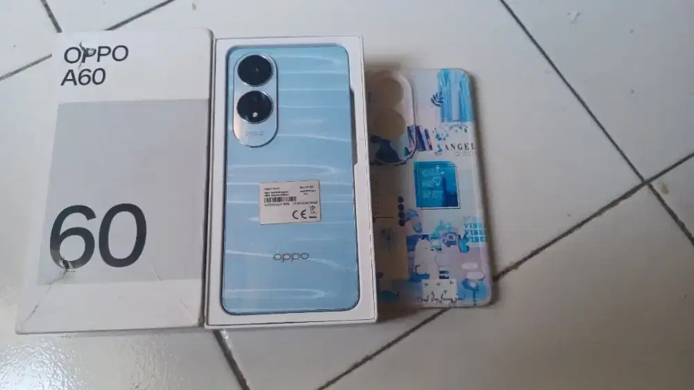 Oppo A60 biru ombak fulset