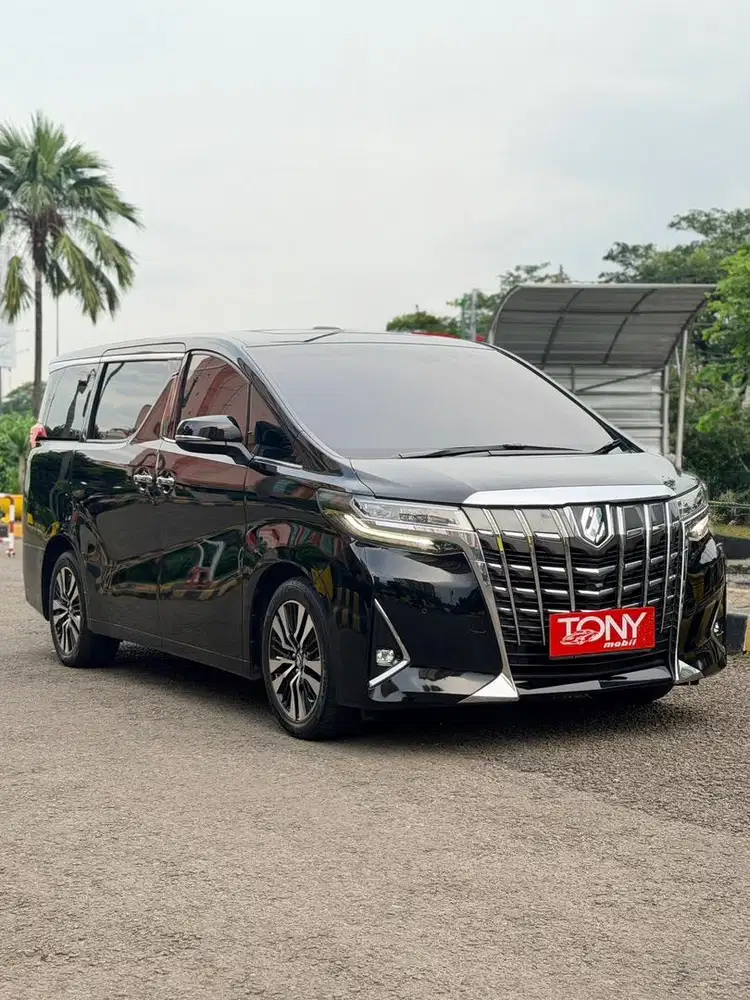 #Tony Mobil# Toyota Alphard 2.5 G ATPM Facelift 2018 Hitam
