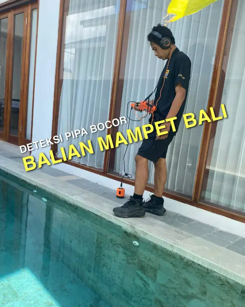 MENCARI LETAK PIPA BOCOR BERTEKANAN, KURAS WC SEDOT WC AHLI MAMPET