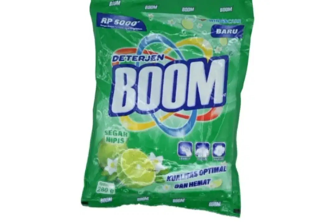 Sabun pakaian BOOM POW DET JERUK NIPIS 350GR