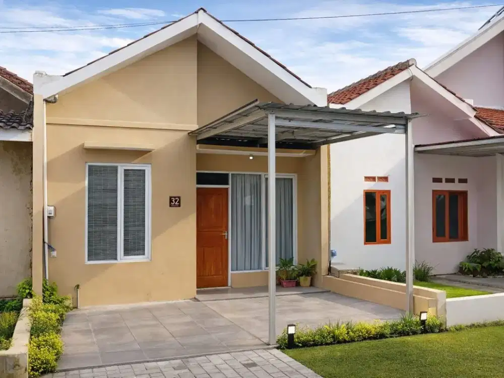 JUAL RUMAH MURAH SIAP HUNI DAN BANGUN AKSES STRATEGIS PINGGIR JALAN RAYA