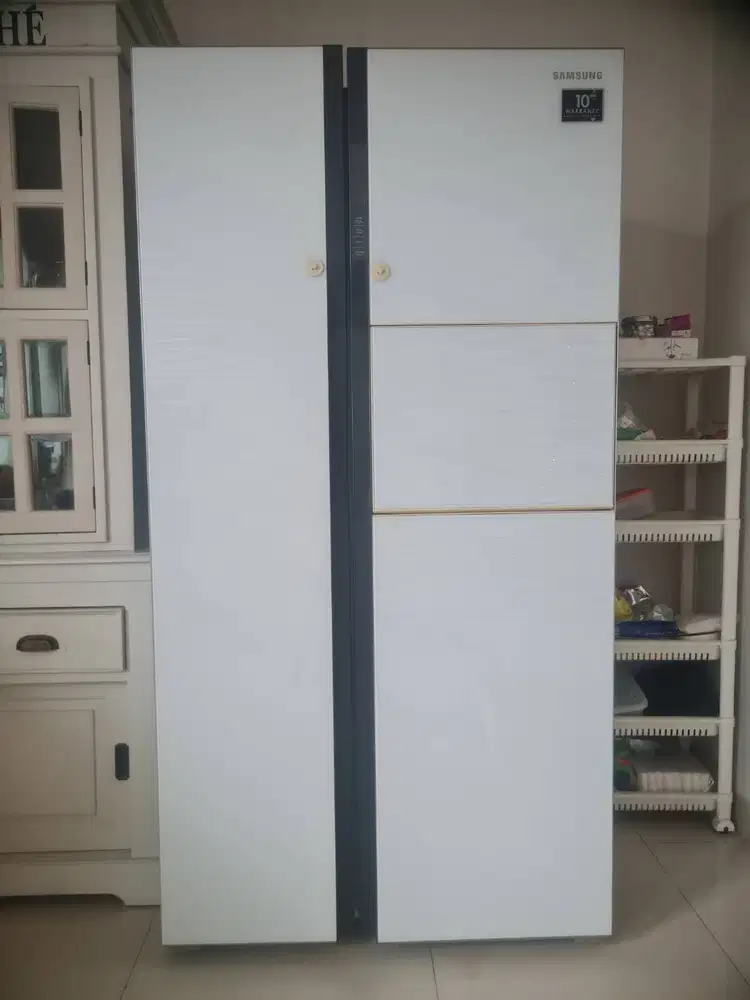 Kulkas Samsung 2 pintu sudah lama tidak pakai , perlu service rusak
