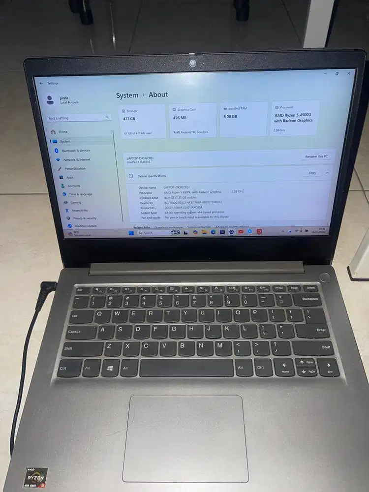 LENOVO IDEAPAD 3 14ARE05