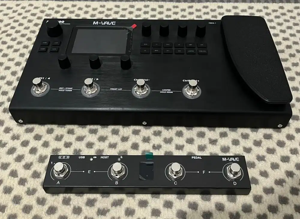 Efek gitar mvave mk 300 + chocolate plus second