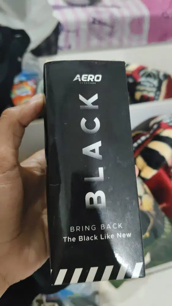 AERO BLACK Body Motor 100ml – Penghitam Body, Baru
