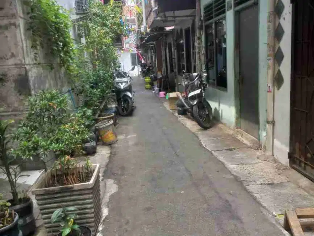 Dijual rumah dijalan batu ceper dalam gang, LT 44m2 LB 80m2