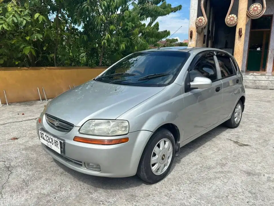 Chevrolet Aveo 2004 Plat AG mujiono mobil bekas sekoto kediri jatim