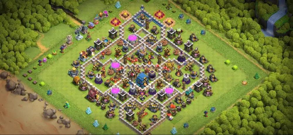 Akun clash of Clans TH12