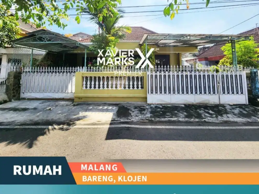 Dijual Rumah Plus Kos Posisi Hook di Bareng Klojen Kota Malang.