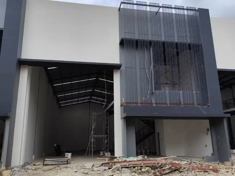 DI SEWAKAN Gudang Baru Siap pakai di kawasan pergudangan dan industri legok Tangerang dekat exit tol