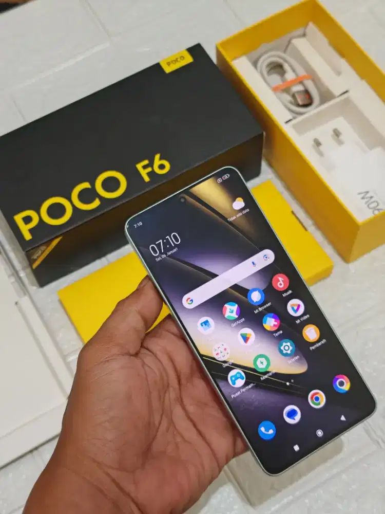 Poco F6 5G (12/512) Mulus Fullset Original