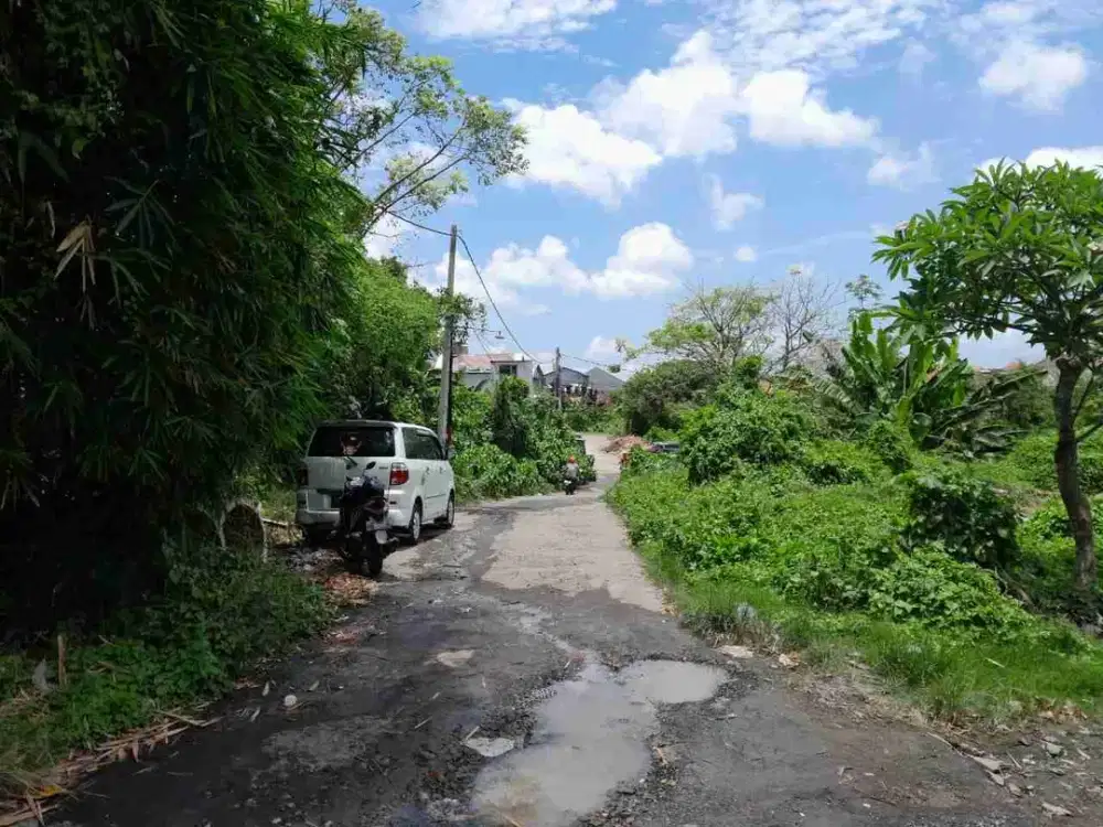 DIJUAL Lahan plot kecil buluh indah Denpasar strategis SHM