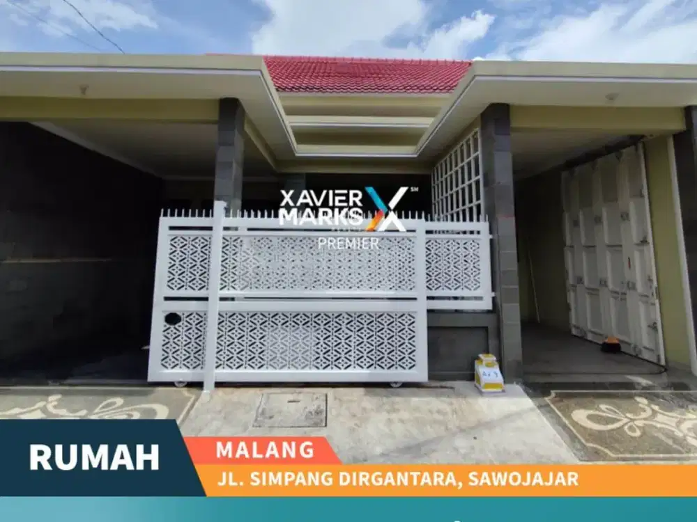 DIJUAL CEPAT Rumah Minimalis Jl. Simpang Dirgantara Sawojajar Malang