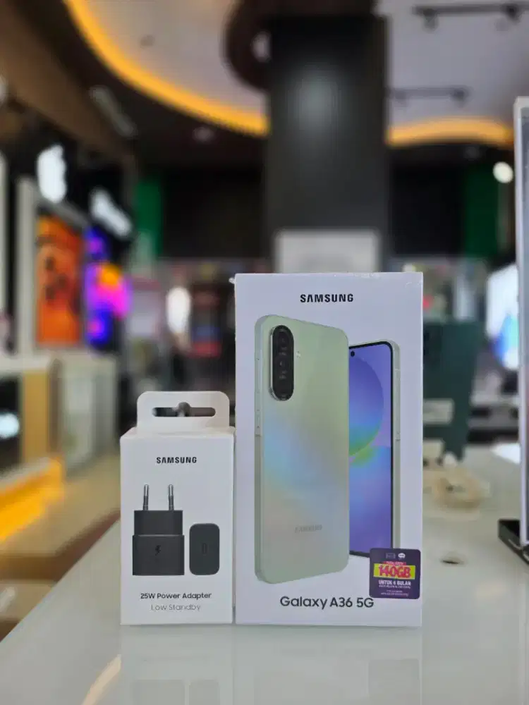 FREE ADAPTOR ORI! SAMAUNG A36 5G 8+8/256GB BISA COD