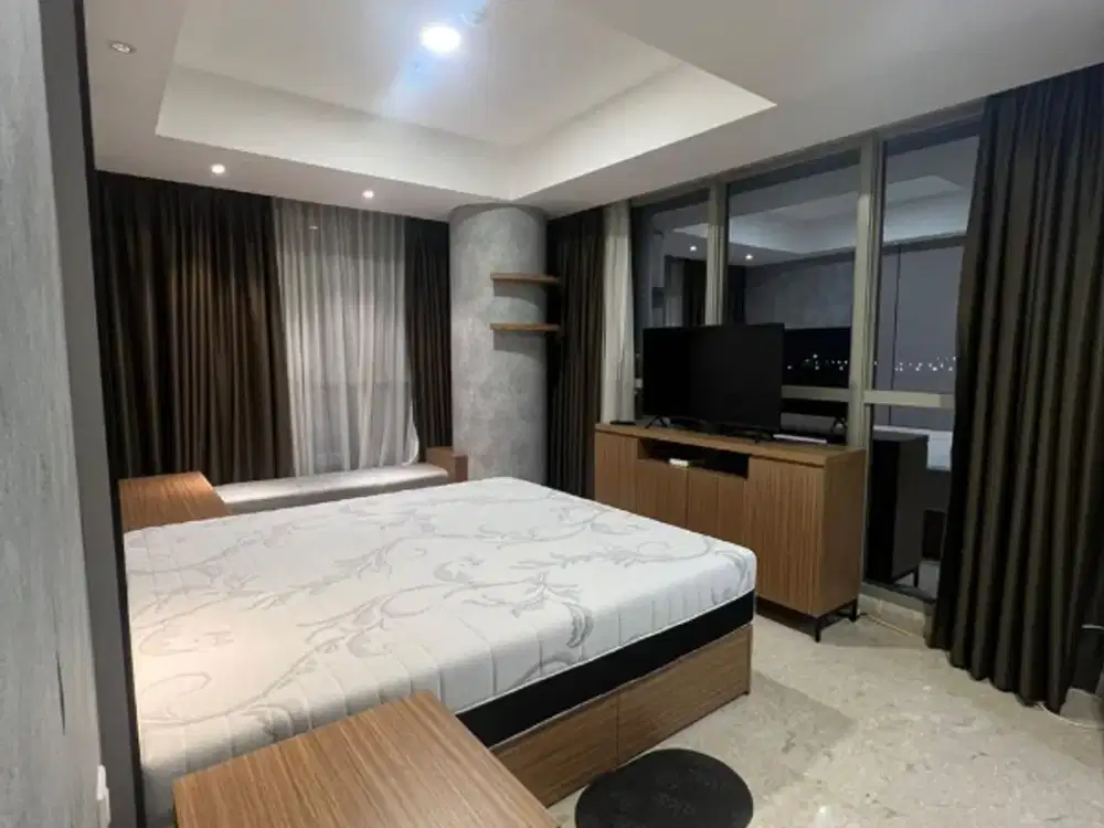 Apartemen mewah gold coast 2 kamar furnish siap huni