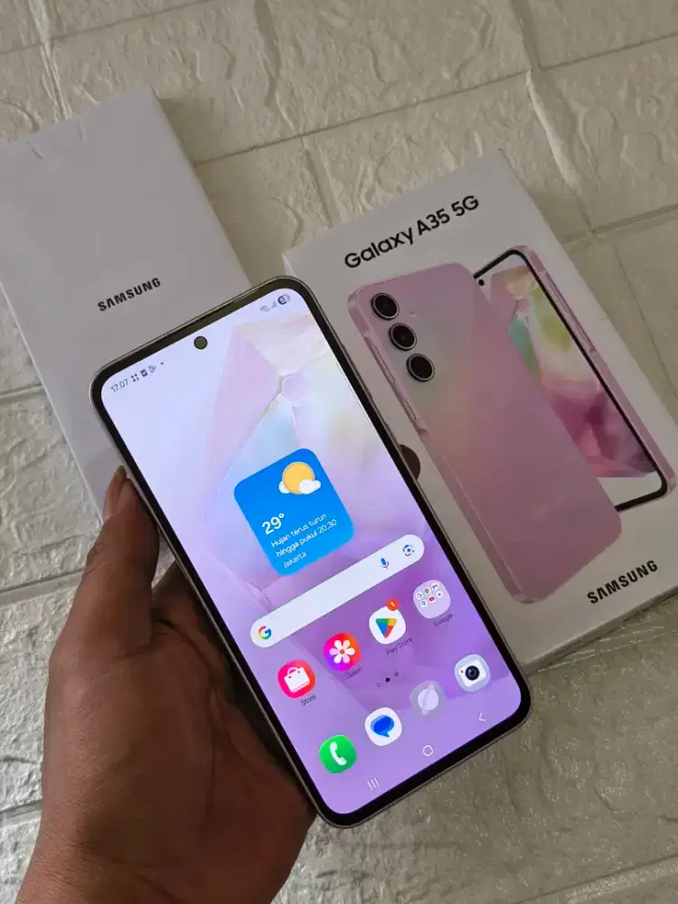 Samsung A35 5G Sein (8/256) Mulus Fullset Ori