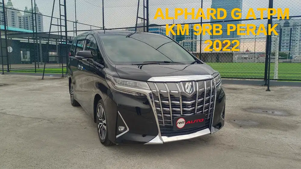 TOYOTA ALPHARD G ATPM AT 2022 HITAM