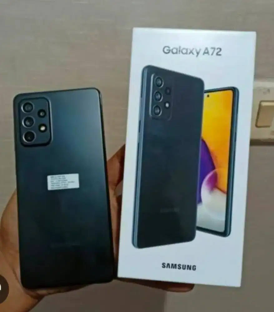Murah hp Samsung A72 8/256 LKP semua masih original, bs TT