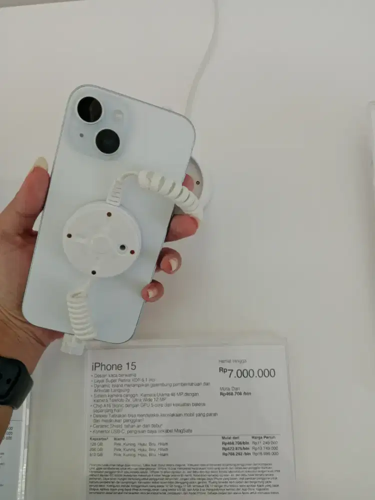 CICILAN IPHONE 15 128 GB DP 0% HANYA DI SHOPEE