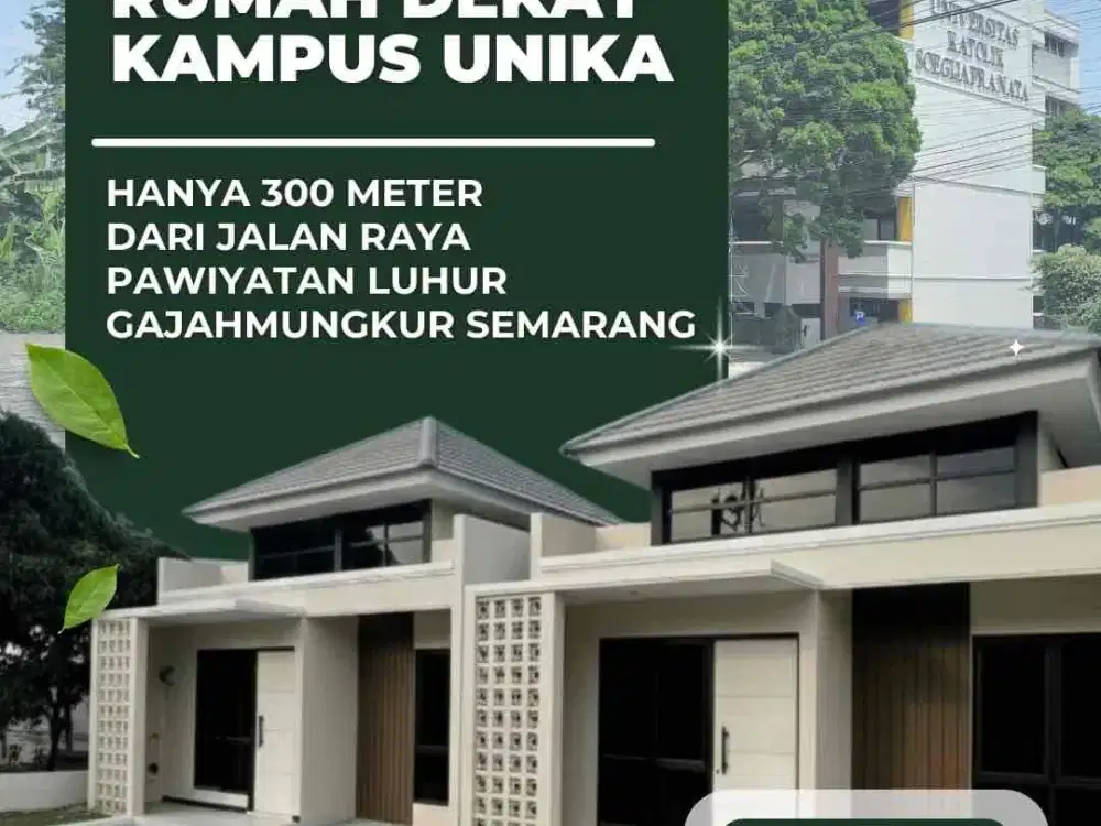 rumah sampangan gajahmungkur harga termurah