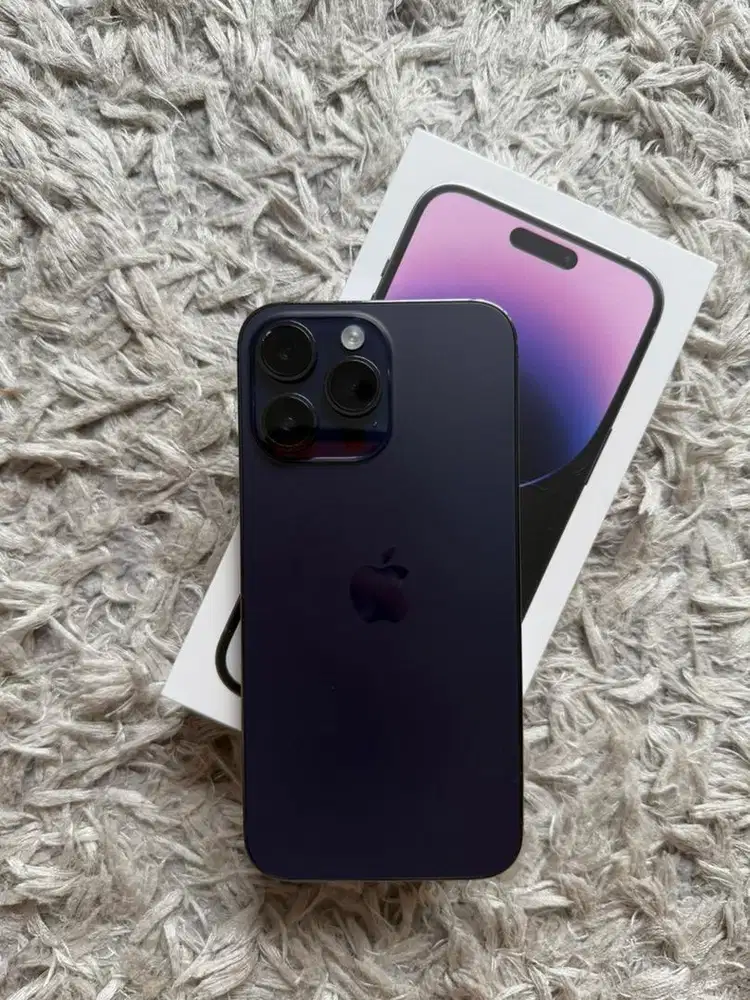Iphone 14 Pro max 1 TB warna Deep purple