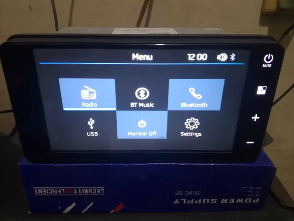 Headunit Original Terios 2023 ( sudah bluetooth & Free kamera mundur )