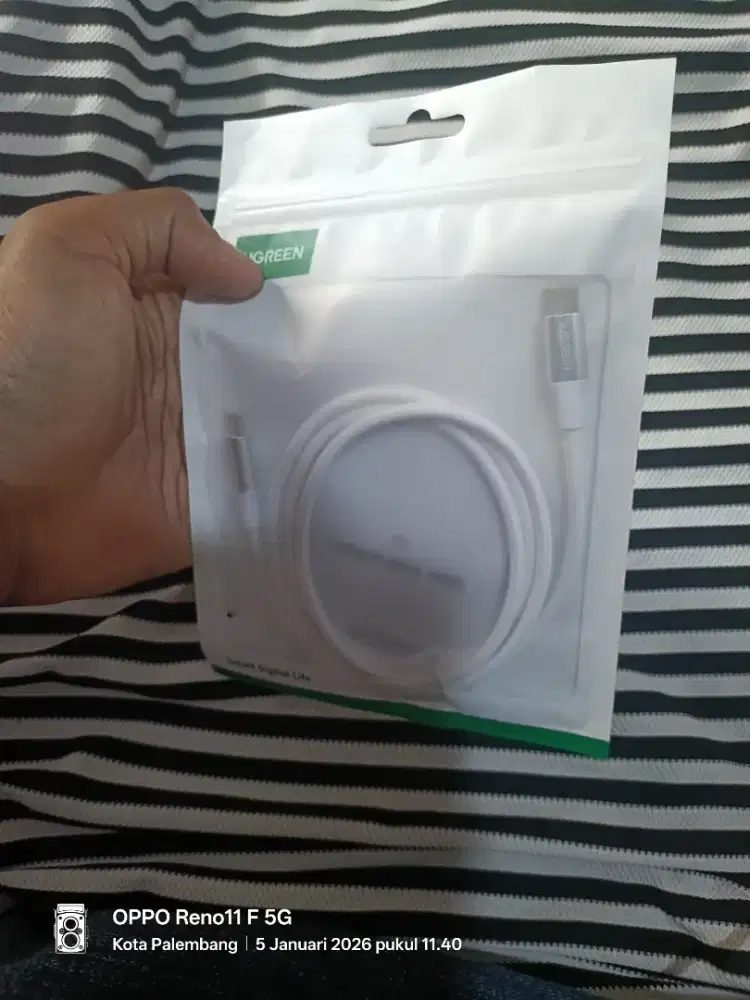 (NEW) kabel data original UGREEN type c ke c fast charging