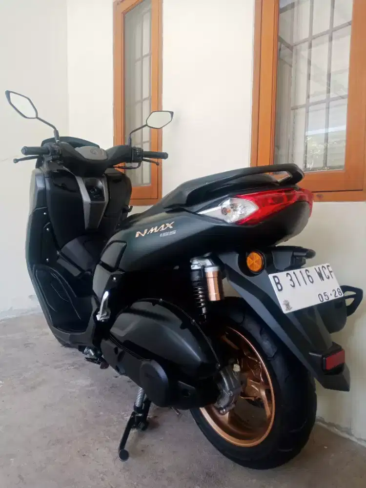 NEW NMAX ABS KEYLESS B TANGSEL HITAM DOFF PAJAK PANJANG ORI KAYA BARU!