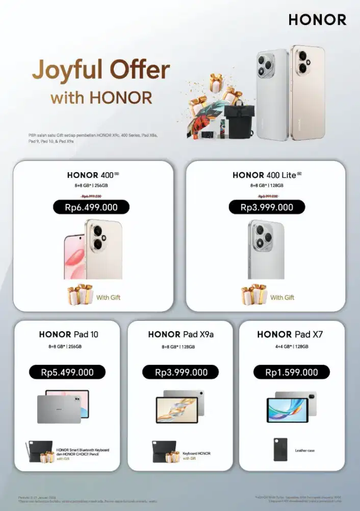 Honor Pad X8A 4+4/128