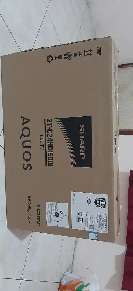 Tv digital merk sharp 24 inci masih dus