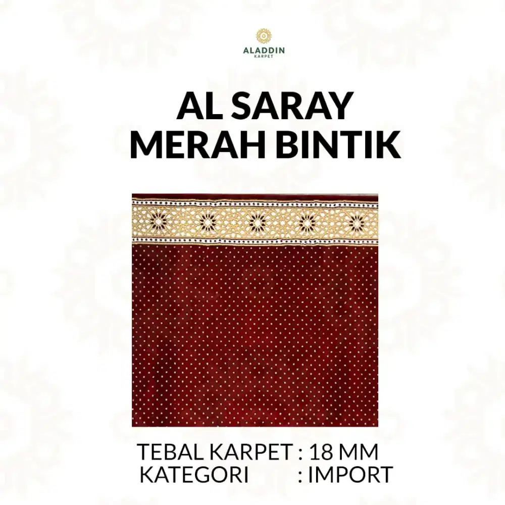 Karpet Masjid AL Sarray