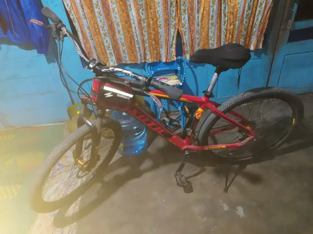 Sepeda gunung exotix ukuran 27.5+aksesorisnya