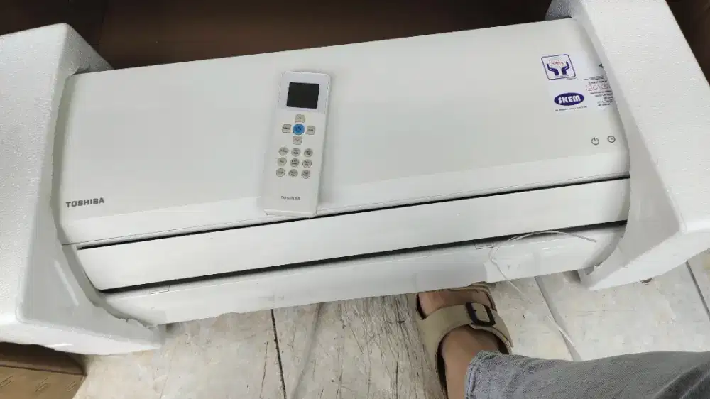 Bekas RASA BARU toshiba 0.5pk AC 0.5 pk setengah pk 1/2