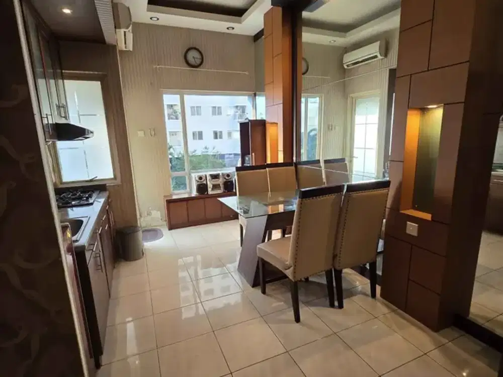 Apartemen Sudirman Park 2BR Furnished Di Karet Tengsin Tanah Abang Jakarta Pusat