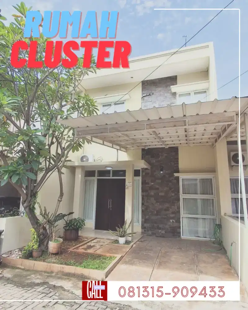 Sewakan Rumah Cluster 2 Lt Semi Furnish Jagakarsa Jakarta Selatan