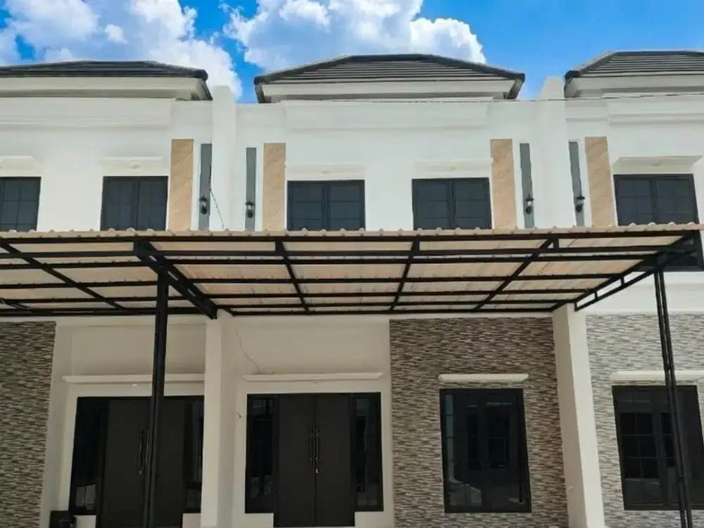 rumah cluster siap huni akses strategis lokasi di jatisampurna bekasi