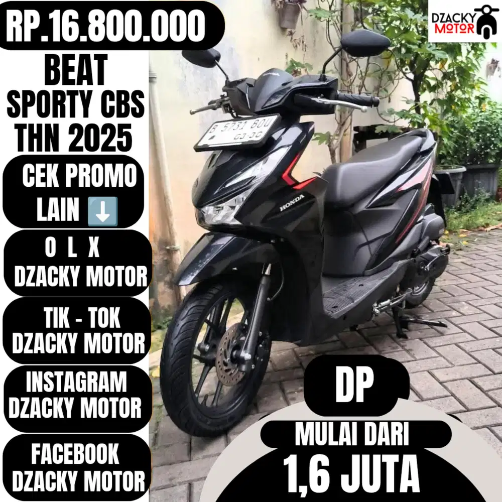 BEAT SPORTY CBS THN 2025 SECOND LIKE NEW