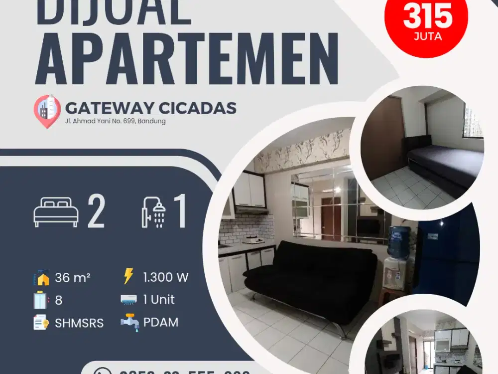 Apartemen Gateway Cicadas Bandung Ahmad Yani