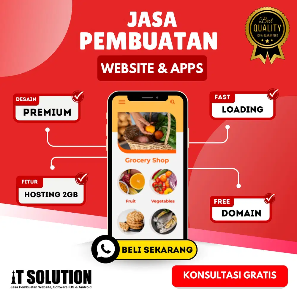 Jasa Pembuatan Website & Aplikasi Profesional