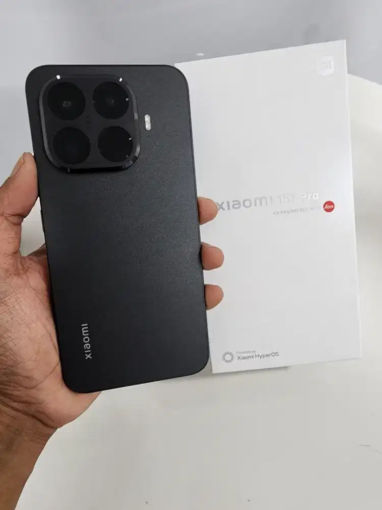 Xiaomi 15T Pro 12/512gb black garansi panjang