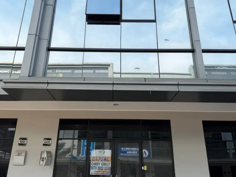 Dijual dan disewakan Ruko Osaka Brand New Luas 4,5x15